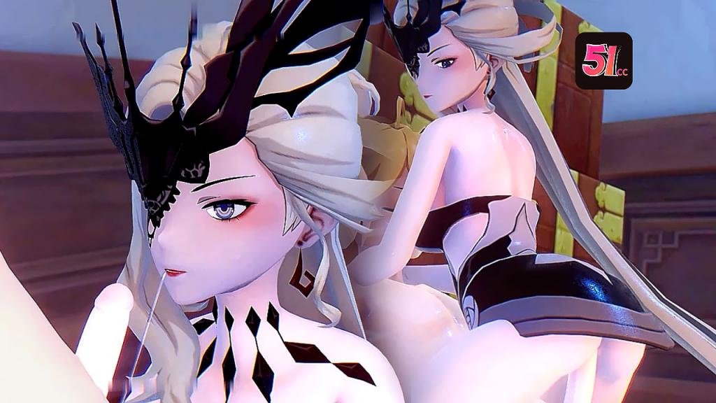 【3D原神】刻晴强制调教:胁迫旅行者履行羞耻承诺!国语中字颤抖高潮