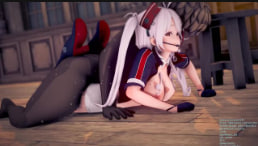 Anryms4c41 光炼欧根×胡德:舰娘双穴侍奉,高潮迭起淫乱盛宴